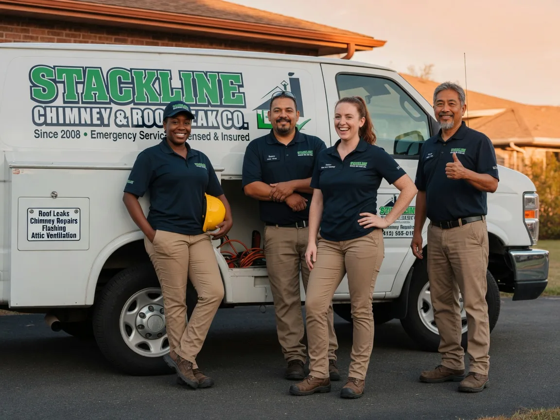 Chimney flashing repair company in Napoleon, OH